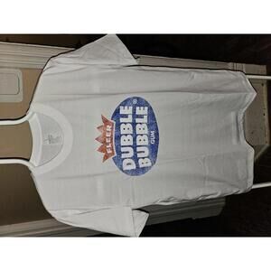 NEW - Fleer baseball cards double bubble - L -cotton T-shirt - NIB